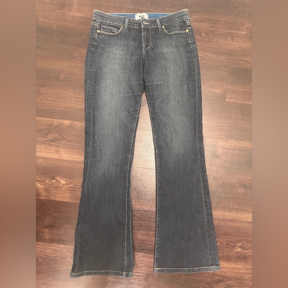 Paige Dark Blue Flare Size 29 Women's Jeans - Picture 1 of 8